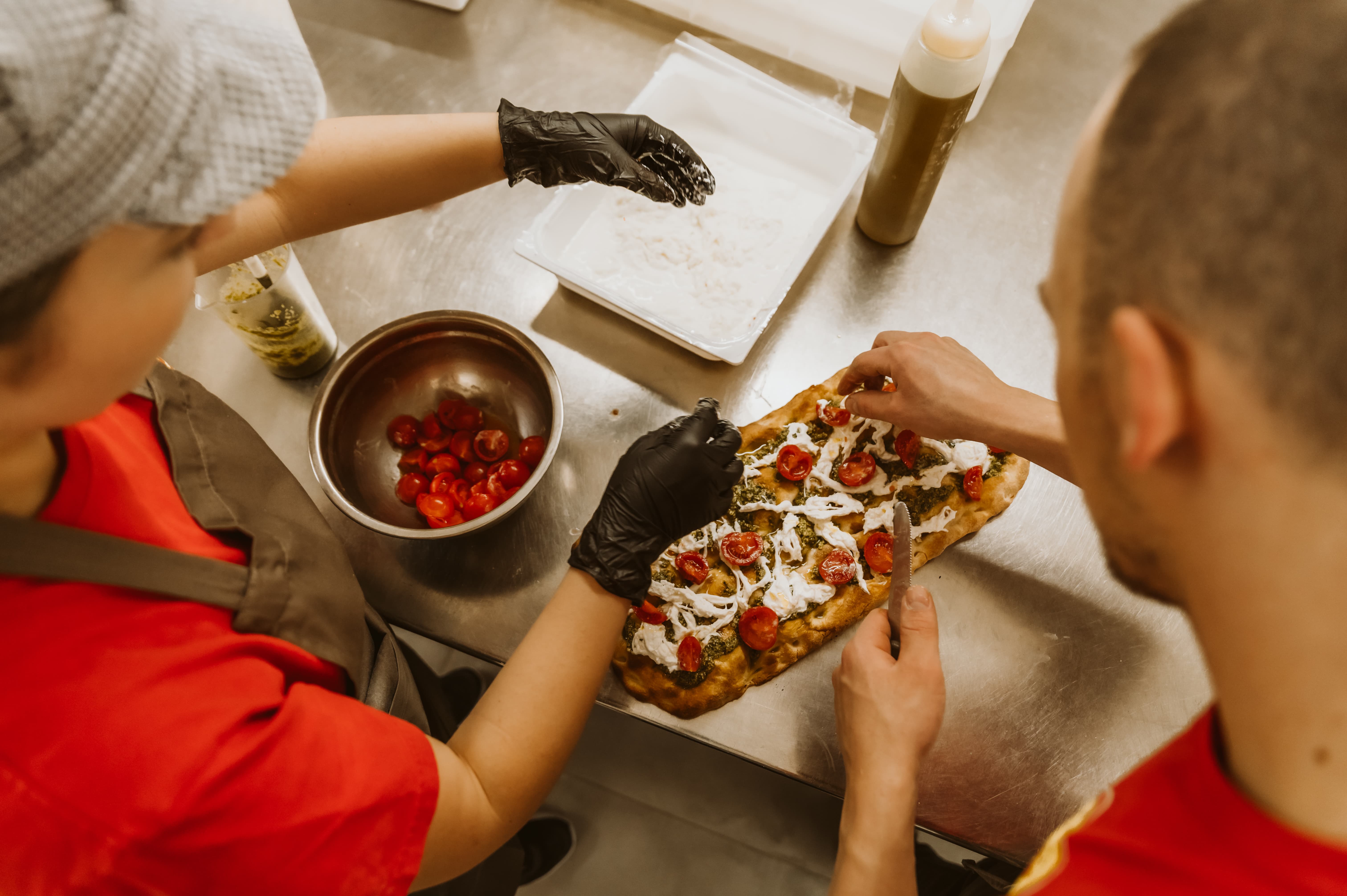 Preparazione scrocchiarella